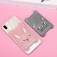 thumbnail image 2 of Phone Credit Card Holder for Holding Card 2Pcs PU Cartoon Design, 2 of 5