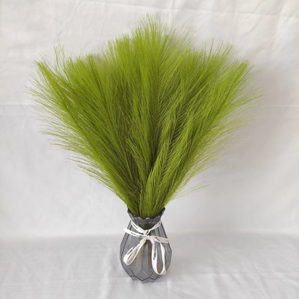 Caña artificial de simulación de 45 cm, decorativa, nórdica, de hierba de pampa, versátil, fácil de mantener