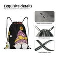 thumbnail image 3 of Yiaed Have a Nice Day Print Drawstring Bags Drawstring Backpack Bulk String Back Pack Gym Sport Bag-Medium, 3 of 5