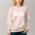 thumbnail image 2 of Women's Austin Pattern Crew Neck Pullover Cozy Clothes Autumn Winter, 2 of 11