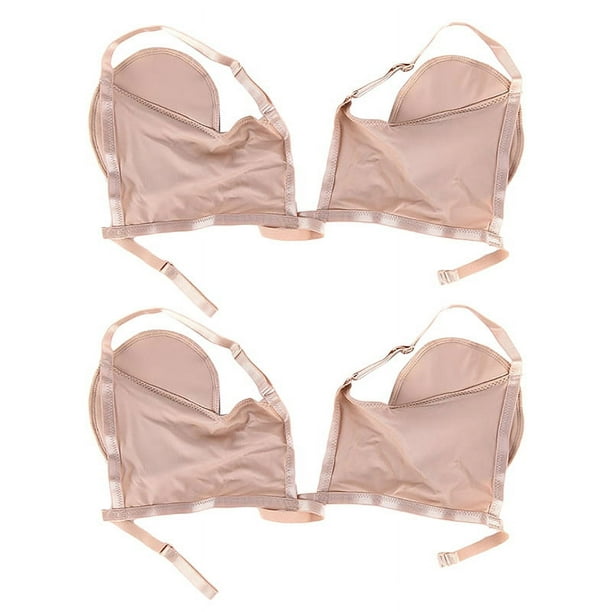 2X Almohadillas para Las Axilas de Las Mujeres Sudor de Axila de Juntas Desodorante Reutilizable Lavado Verano Antitranspirante Anti Transpirante Correas para El Hombro Que