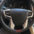 thumbnail image 2 of For Alphard Vellfire 30 2015-2019 Car Abs Matte Steering Wheel Cover Trim Decor Frame Stickers Acce, 2 of 4