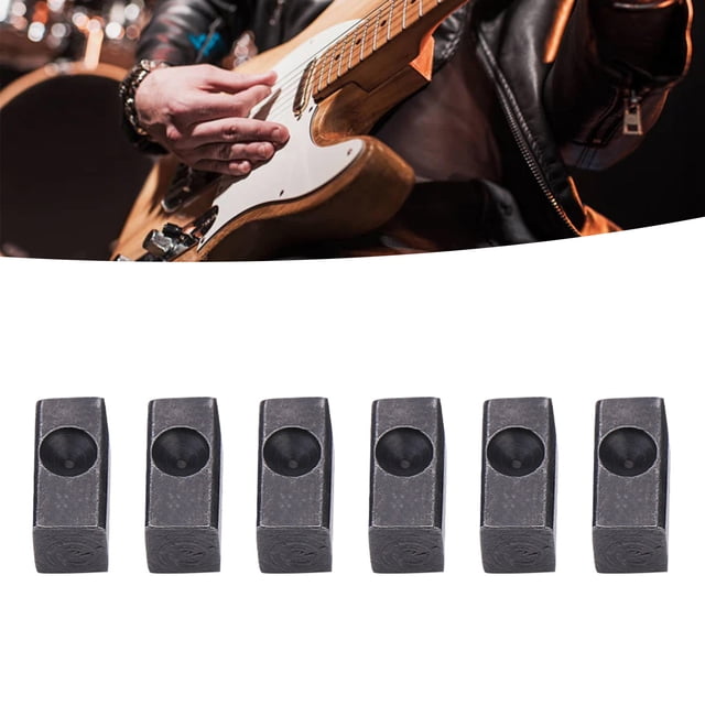 Guitarra Eléctrica Tremolo Bridge Saddle Clamp String String Inserto Bloque De Guitarra Eléctrica Cadena Tremolo Insertar Bloque De Trémolo Tremolo Tremolo Insertar Bloque Para