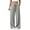 Gray, variant on SeekIslan Women's Ribbed Lounge Pants with Drawstring Waist for Cozy Home Wear and Casual Weekend Strolls