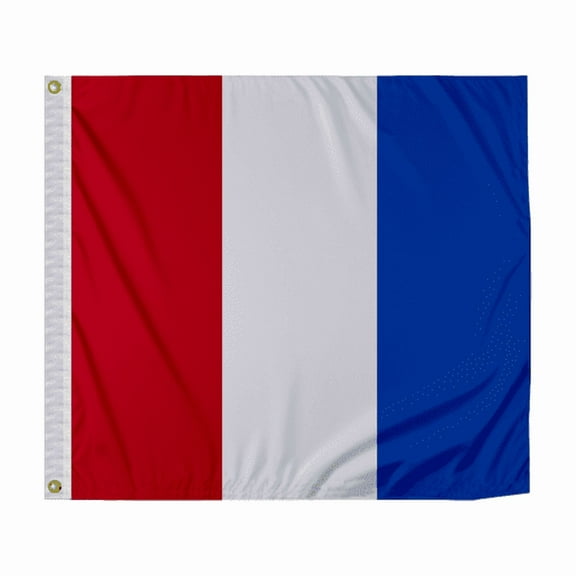 Promo Patriot's Tango Code T Marine Signal Flag - 1x1.25 ft, 200D Nylon, Canvas Header, Brass Grommets
