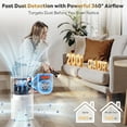 thumbnail image 2 of Purifier for Large Room to 1800 Sq Ft, HAP606 with Real- PM2.5 Display & 20dB Sleep Mode, White, 2 of 7