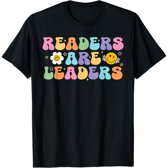 Readers Are Leaders Book Lover Back To School T-Shirt