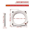 thumbnail image 3 of RJSPHH Throttle Body Spacer For 2009-2018 Dodge RAM 1500 2500 3500 5.7l v8, 3 of 4