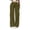 Army Green, variant on akafmk Womens Cargo Sweatpants Fall Wide Leg Sweatpants Elastic Waist Drawstring Winter Workout Hiking Stretch Casual Sweatpants, Size L