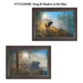 thumbnail image 1 of "Song and Shadow in the Mist" Collection By Jim Hansen, Printed Wall Art, Ready To Hang Framed Poster, Brown Frame, 1 of 1