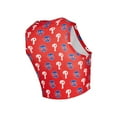 thumbnail image 4 of Women's-Concepts Sport  Red Philadelphia Phillies Knit Tank Top & Skort Set, 4 of 5