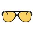 thumbnail image 4 of VOUZZA Sunglasses Retro Double Bridge Square Frame Fashion Trend Shades Outdoor Goggles Uni, 4 of 6
