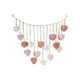 thumbnail image 1 of Tapiz de macramé,Tapiz de macramé para colgar en la pared,bohemio,hecho a mano,Decoración de pared bohemia tejida con flecos colgantes para apartamento,Inicio Sala de estar Decoraciones Rosa, 1 of 8