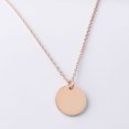 thumbnail image 4 of Pendentif Unisexe Pendentif Rond Surface Lisse Hommes Femmes Brillant Lustre Pendentif Bijoux Cadeaux, 4 of 7
