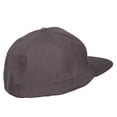thumbnail image 3 of Big Size Flat Bill Stretchable Fitted Cap - Grey XL-2XL, 3 of 5
