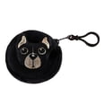 thumbnail image 1 of Cute Plush Teddy Pet Poop Bag Dispenser Portable Zipper Closure Waste Carrier with Keychain Attachment Pet Accessory, 1 of 6
