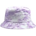 thumbnail image 4 of CoCopeaunts Spring Summer Women Bucket Hat Bright Tie Dye 6 Colors Thin Cotton Breathable Fisherman Hat for Men Outdoor Shade, 4 of 8