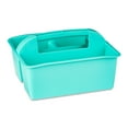 thumbnail image 2 of Pen+Gear Plastic Caddy, Desktop Craft and Hobby Organizer, Spearmint, 1-Pack, 2 of 7