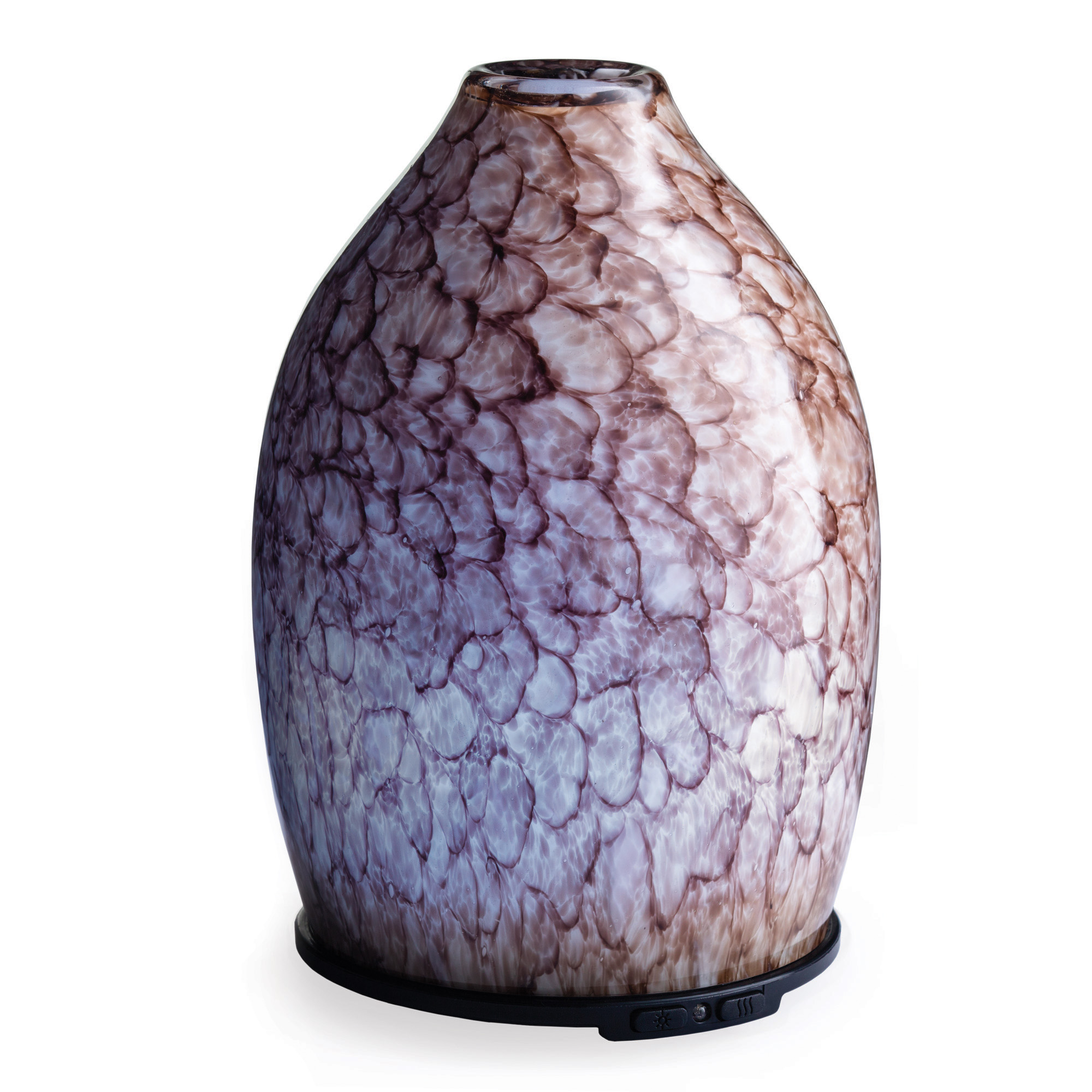 Airome Oyster Shell Medium HandBlown Glass Essential Oil Diffuser