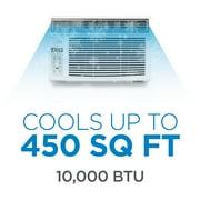 Commercial Cool 10,000 BTU Window Air Conditioner, White, with Remote Control