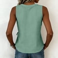 thumbnail image 6 of Brqkzdu Womens Summer Tank Tops Wrap V Neck Work Sleeveless Shirts Dressy Casual Comfy Lightweight Business Vest Tops, 6 of 7