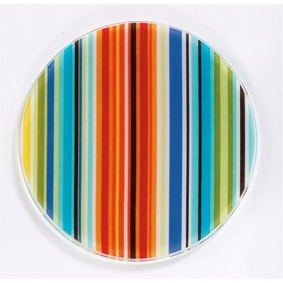Andreas TR-57 Bungalow Stripe Silicone Trivet - Pack of 3