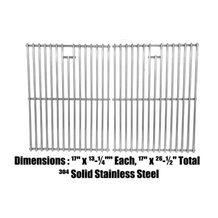 BBQ Parts Zone Cast Iron Cooking Grid – Fits 122.16129, GBC940WIR, 780-0003, 61192 – 2-Pack