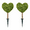 2 Pack, variant on 24.41Inch Valentines Artificial Boxwood Topiary Heart Trees, Fake Shrubs with Spike, UV Resistant & Fade Resistant Faux Bushes, for Outdoor Indoor Front Porch Garden Decor