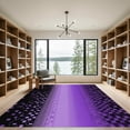 thumbnail image 2 of ODIKA 4'x6' Machine Washable Non-Slip Area Rug, Abstract Purple High Traffic Rug, Purple, 1036307, 2 of 7