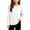 White, variant on Kids Long Sleeve Cotton Tee Crew Neck Soft Casual Pullover Shirt Fall Tops for School Daily Wear 8-9Y