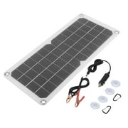 10W18V Car Flexible Solar Panel Charging 12V Battery Dual USB 5V Phone Charge Outer Hanging Backpack ChargeJIXINGYUAN