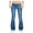 Blue, variant on Women Jeans High Waist Women's Pull on Waist Smoother Bootcut,Blue S