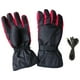 thumbnail image 1 of Guantes térmicos de invierno transpirables para al , , senderismo, calentador de manos para hombres y mujeres, lavable USB rojo negro, 1 of 5