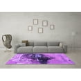 thumbnail image 3 of Ahgly Company Indoor Rectangle Oriental Purple Industrial Area Rugs, 2' x 4', 3 of 4