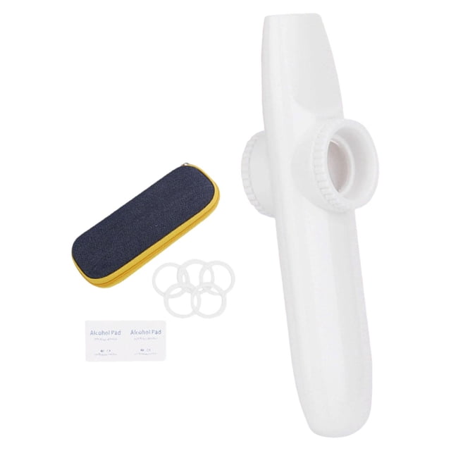 Kazoo - Juguete musical con diseño de doble agujero, regalo educativo, bolsa de regalo con caja de almacenamiento para niños principiantes, adultos y