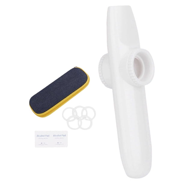 Kazoo - Juguete musical con diseño de doble agujero, regalo educativo, bolsa de regalo con caja de almacenamiento para niños principiantes, adultos y