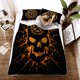 thumbnail image 3 of Juego de Cama Colcha Vikinga - Calavera Vikinga Vegvisir - Juego de Cama Colcha Vikinga RLT12, 3 of 5
