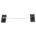thumbnail image 1 of Bloqueo Restrictivo De Ventana, Bloqueo De Cable De Seguridad Infantil Con Adhesivo Premium Para Gabinetes Cajones De Cajones Refrigeradores, Bloqueos De Ventana Auto Adhesivo, 1 of 7