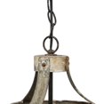 thumbnail image 2 of Maykoosh Naturally Nice Textured Curvy Ceramic Table Lamp with Matching Fabric Shade for Living Room, Bedroom, or Office, Height 20.08", 2 of 3