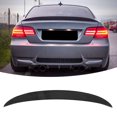 thumbnail image 4 of Ccdes High Kick Rear Trunk Lid Spoiler Wing for M Performance Style Glossy Black Fit for 3 Series E92 Coupe 2007‑2013,Spoiler Wing,Trunk Lid Spoiler, 4 of 8