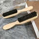 thumbnail image 4 of Cepillo para barba de hombre, peine de madera de jabalí para el arreglo, peinado y limpieza del vello facial, herramienta para el cuidado del bigote, 4 of 8