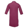 thumbnail image 2 of Panda Uniform by HeedFit Women’s Lab Coat | Unisex Multi-Pocket Medical Coat S Wine, 2 of 6