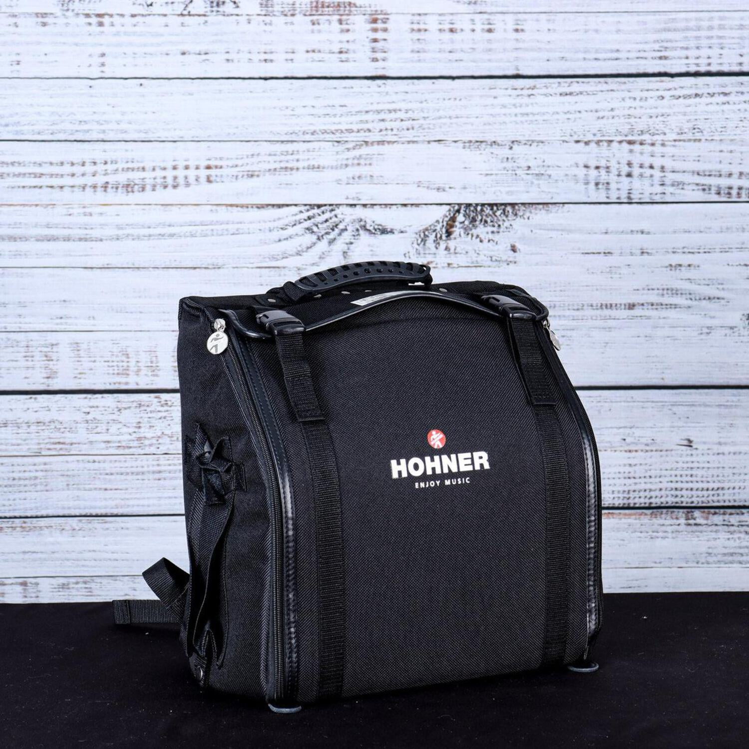 Hohner 3500GBL Corona II Diatonic Accordion (GCF Keys, Pearl Dark Blue)
