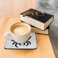 thumbnail image 6 of 3drose, Spider on White Web, Set of 4 Coasters - Cork, 6 of 6
