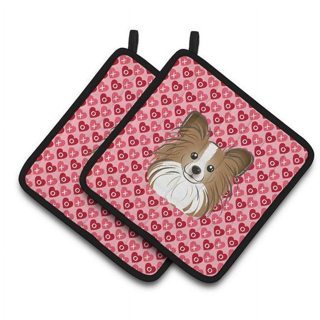 Carolines Treasures BB5318PTHD Papillon Coeurs Paire de Porte-Pots
