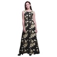 thumbnail image 1 of Bimba Robe Longue Décontractée Sans Manches à Col Rond pour Femmes, Imprimé Floral, XX-Grand, 1 of 6