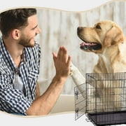 Bestpet 30 Large Folding Wire Dog Crate, Metal Pet House for Indoor Use