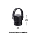 thumbnail image 3 of Botella Hydro Flask Standard Mouth Flex, tapa negra, 355 ml, 3 of 8