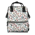 thumbnail image 1 of Disketp Christmas Elements Mochila de Pañales de Gran Capacidad con Múltiples Bolsillos, Mochila de Viaje Multifuncional para Bebé, Unisex, Moderna y Resistente, 1 of 6