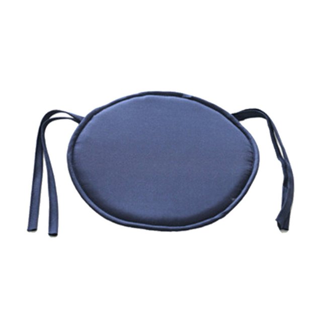Ramiter Round Chair Cushion Tie Rope Style Dual Size Optional Solid Color Home Fabric Thickened Dining Chair Cushion Round Stool Seat Pad Lumbar Back Support for Car